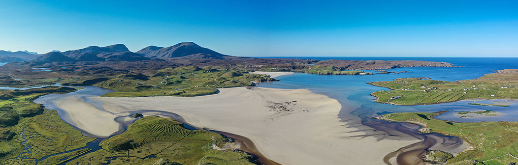 Aerial View - copyright Richard Davies, MapScotland