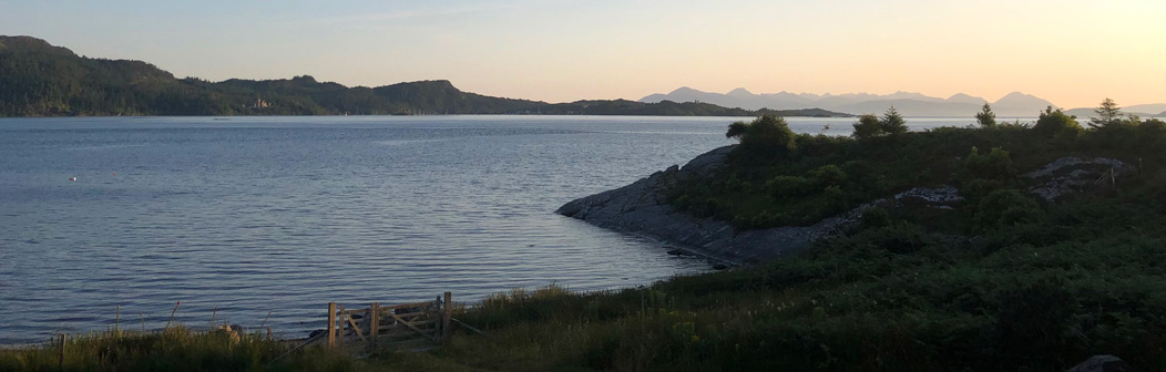 Garden loch view