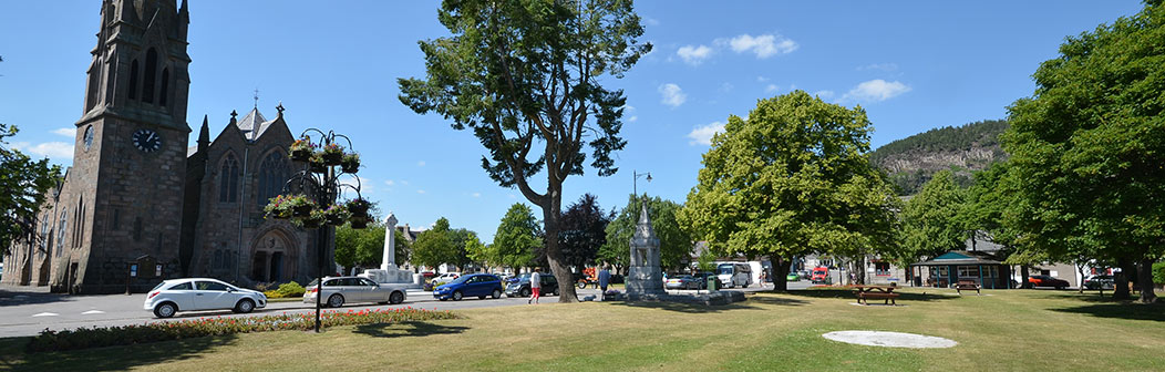 Ballater village