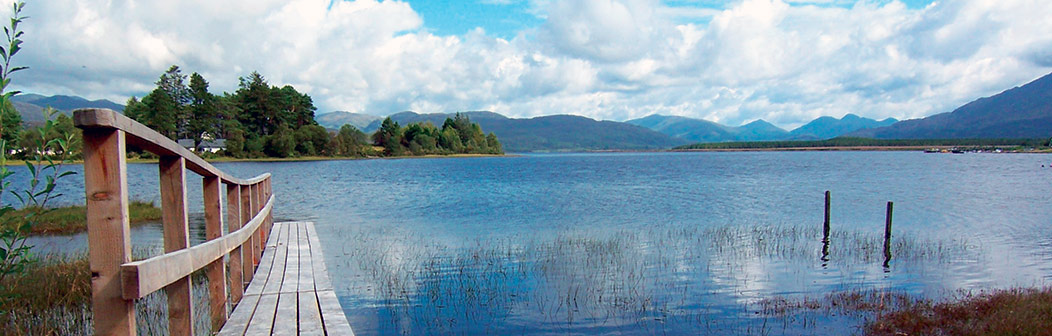 View from garden jetty