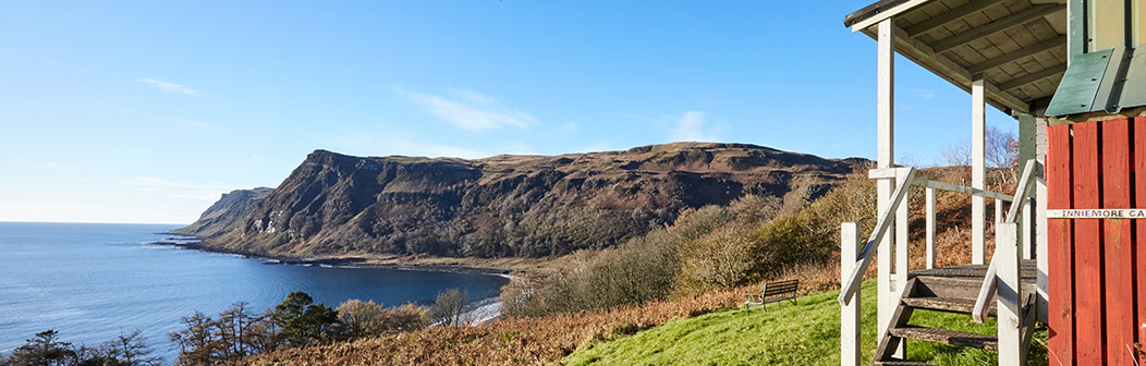 View from Inniemore Cabin