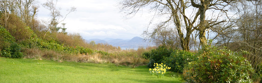 View from Cloanaig Lodge