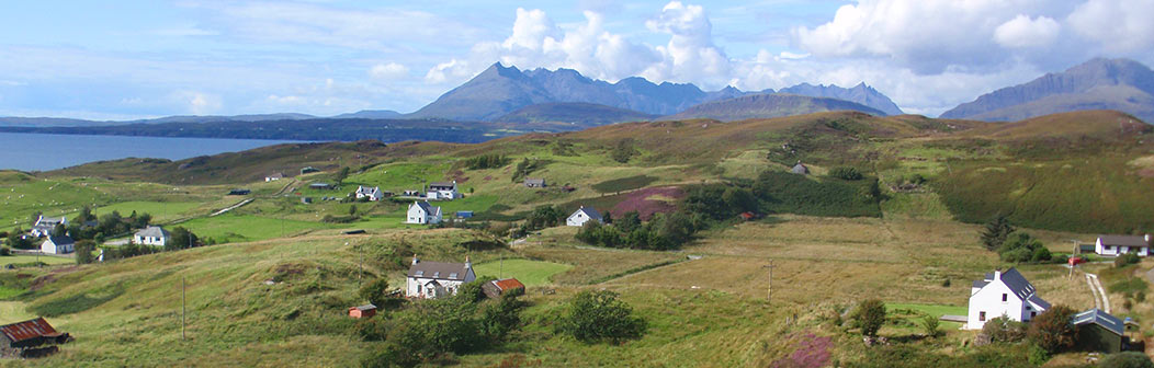 View over Sea Croft Isle of Skye