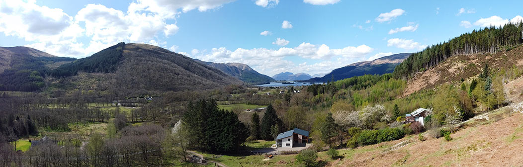 View over Am Bothan