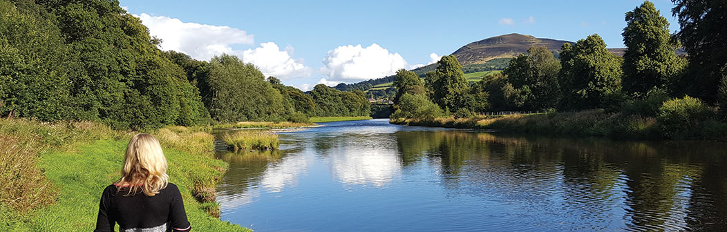 River Tweed Melrose River Tweed Melrose