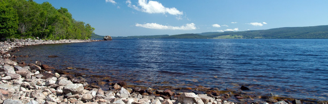 Nearby Loch Ness