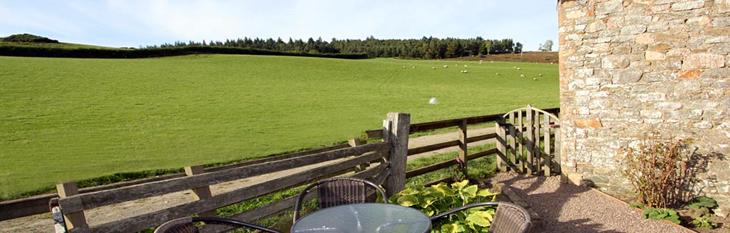 View from Bowismiln Cottage