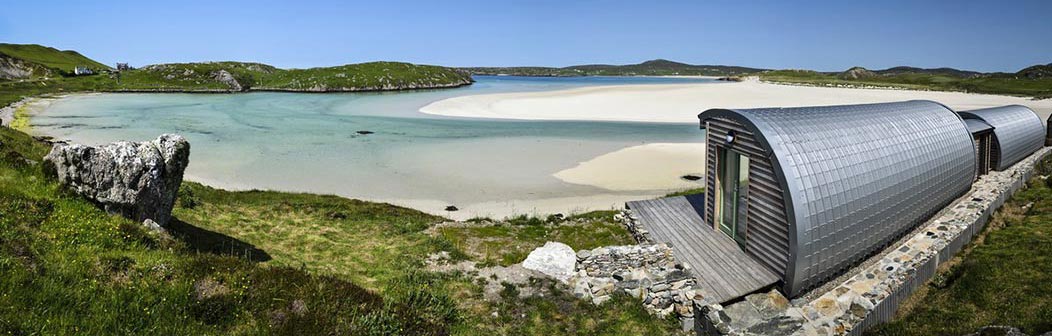 Carnish Cabins, Uig Sands