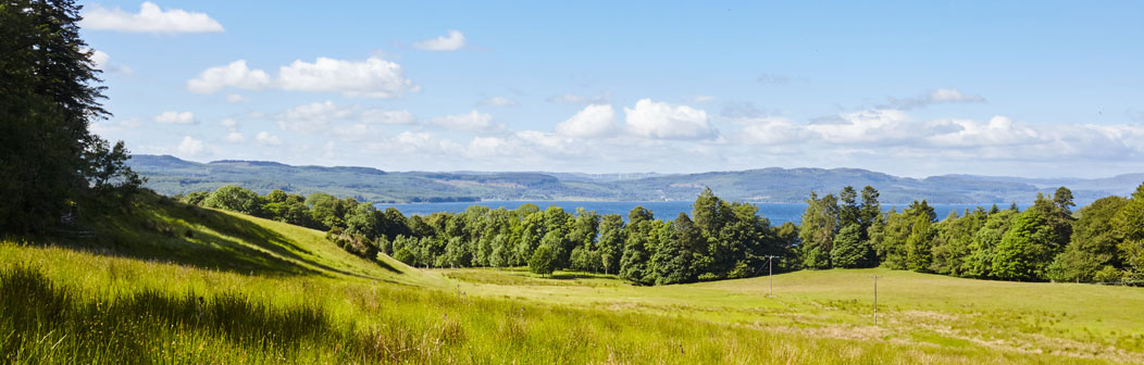 View from Corra Farmhouse