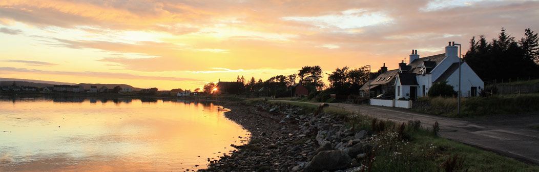 Sunset over Loch Ewe Sunset over Loch Ewe