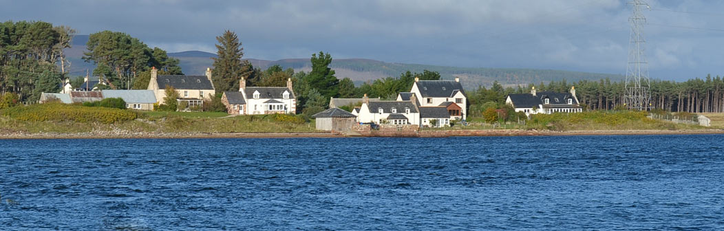 View of house from water