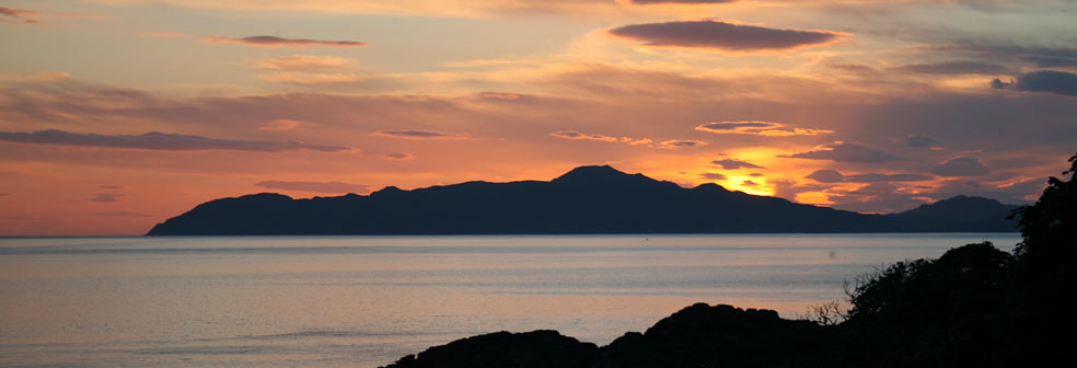 Sunset from Drimnin