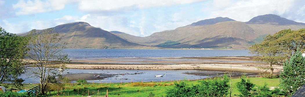 View from Drumfearn Cottage View from Drumfearn Cottage