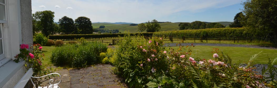 View from Easter Harden Cottage