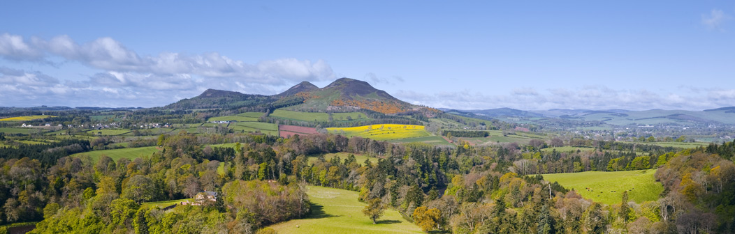 Eildon Hills near Melrose Eildon Hills near Melrose