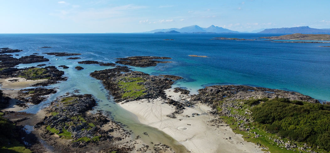 Portuairk beach, Sanna Portuairk beach, Sanna