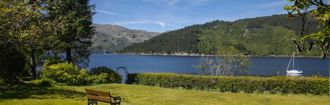 View from Inverallt House