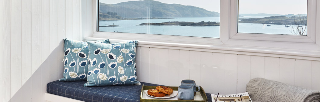 View from double bedroom window seat View from double bedroom window seat