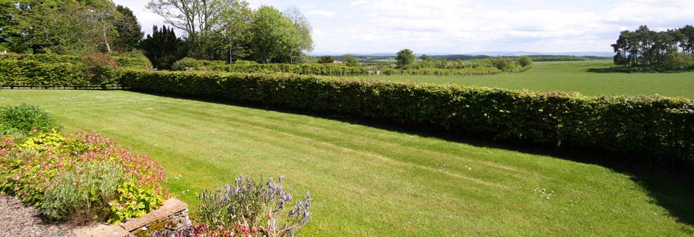 View from Knowpark Cottage