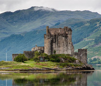 Eilean Donan Castle on Loch Duich