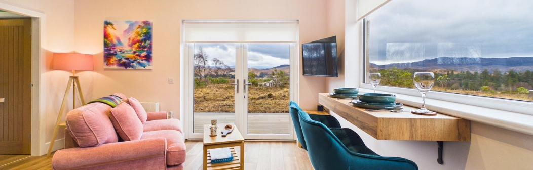 Open plan living area 