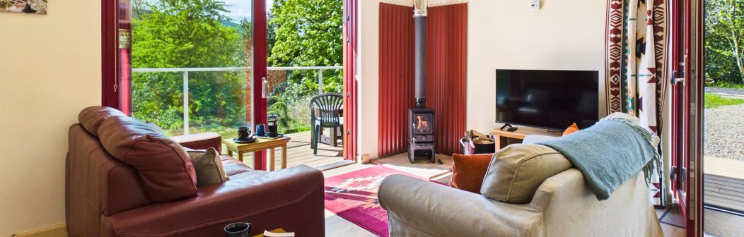 Open plan living area