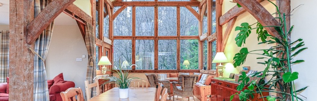 Open plan living area