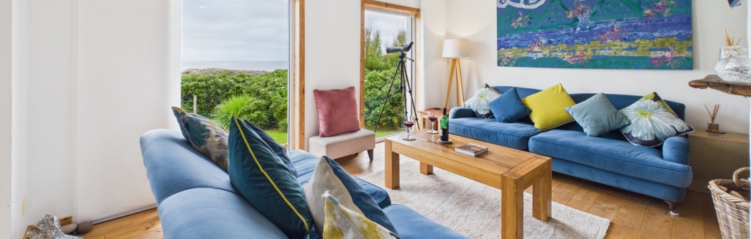 Open plan living area