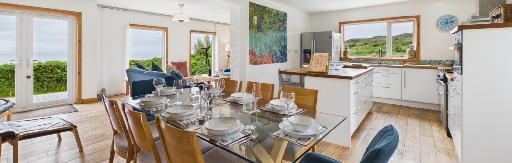 Open plan living area Open plan living area
