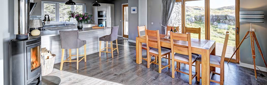 Open plan living area Open plan living area