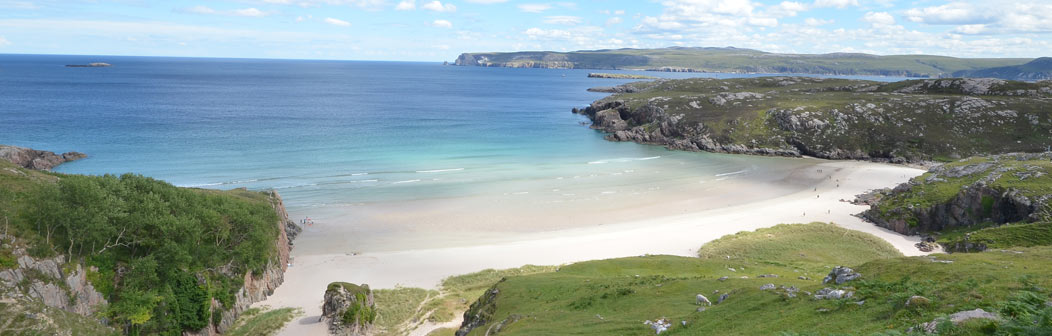 Nearby Ceannabeinne beach