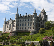 Dunrobin Castle in Golspie