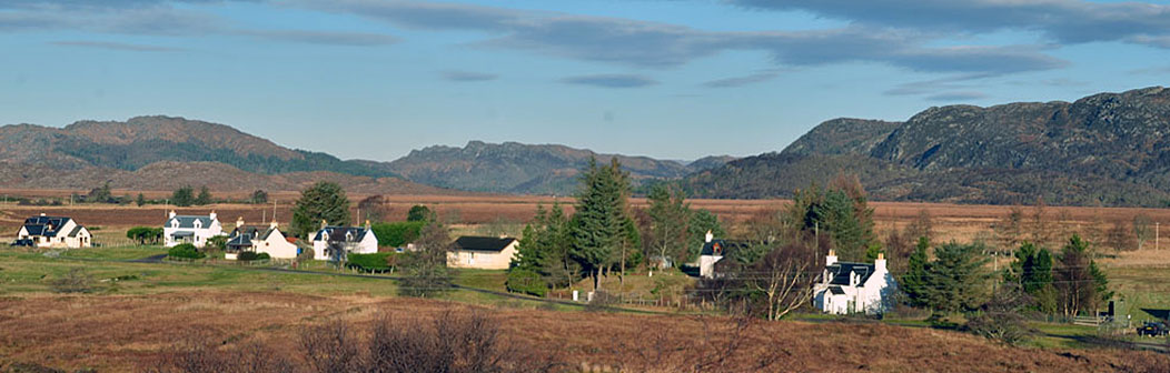 View towards Tigh Liza View towards Tigh Liza