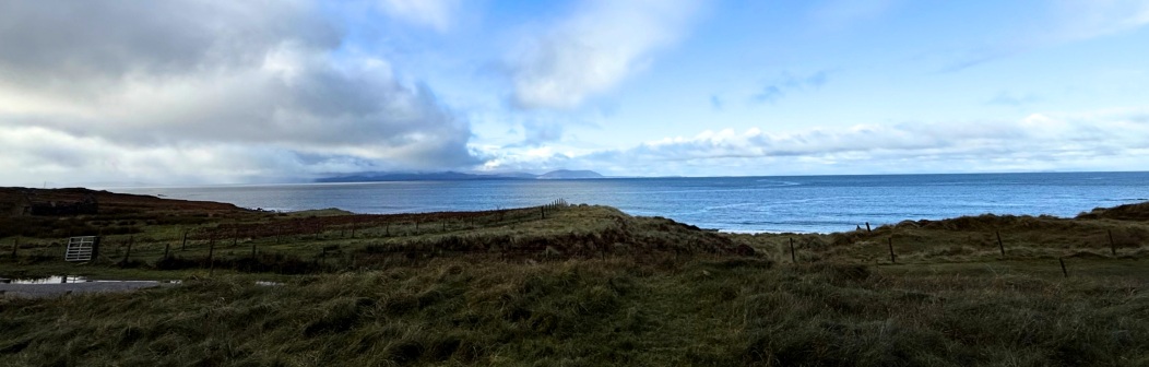 View fom The Croft at Opinan Beach View fom The Croft at Opinan Beach