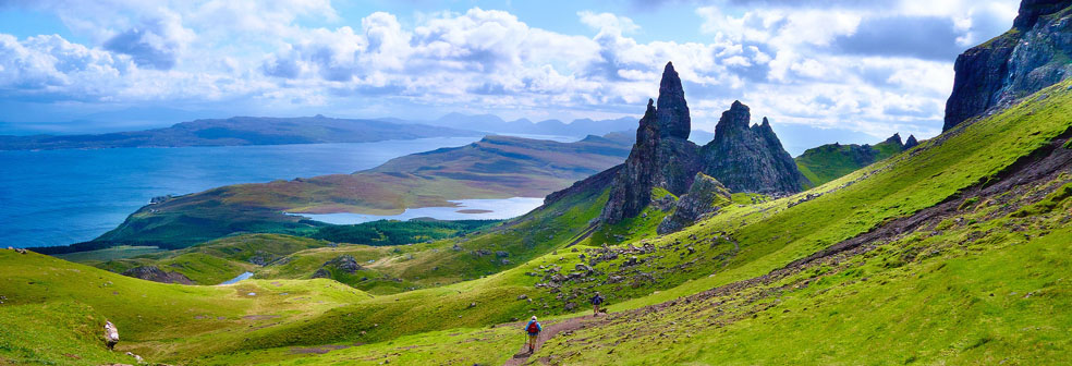 The Quiraing on the Isle of Skye